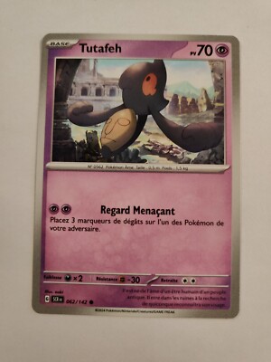 Pokemon Card - Tutafeh 062/142 - Star Crown EV07