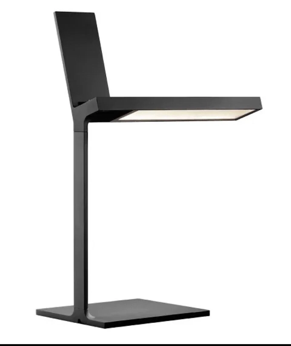 Flos D E light Tavolo Black with Box Lighting Desk Lamp F0030030