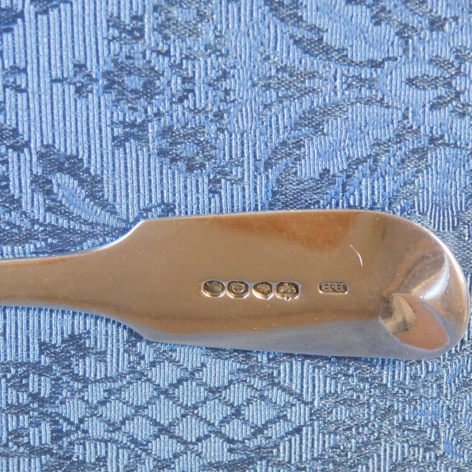 Servidor de peces inglés esterlina de 1800, georgiano, 140 gramos, Richard Britton, Londres Foto 4 de 4