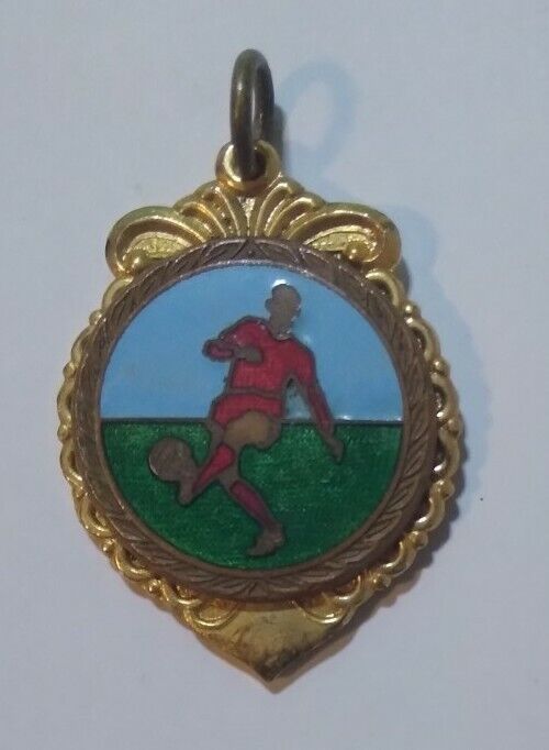 VINTAGE FOOTBALL MEDAL collectable sports awards house clearance games award old