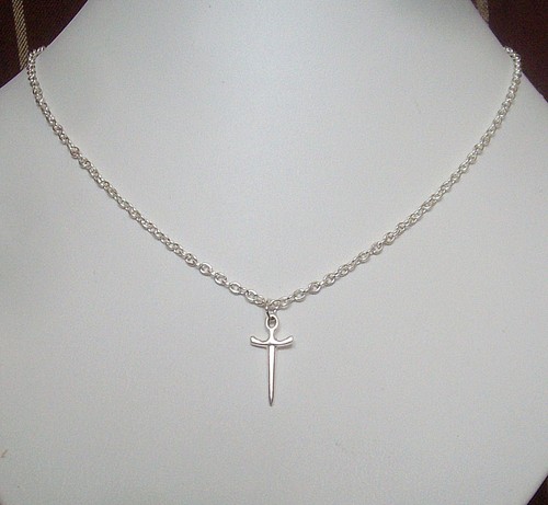 Small Dagger Sword Athame Charm Pendant 