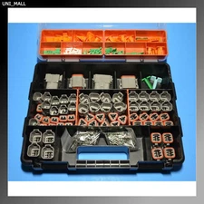 448 PCS DEUTSCH DT Connector Kit with 14 AWG Solid Contacts (Made in USA)