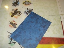 CREATIVE MEMORIES 12x12 PRIMARY EXTREME SPORTS ADDITIONS PAPER TITLES STICKERS 