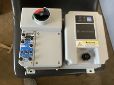 NEW OLD STOCK: ALLEN BRADLEY 281E-F12Z-10C-CRW REVERSING STARTER AND BASE