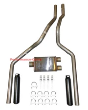 88-93 Chevrolet GMC Truck 4.3 5.0 5.7 Dual Exhaust Mandrel Bent w/ MagnaFlow XL