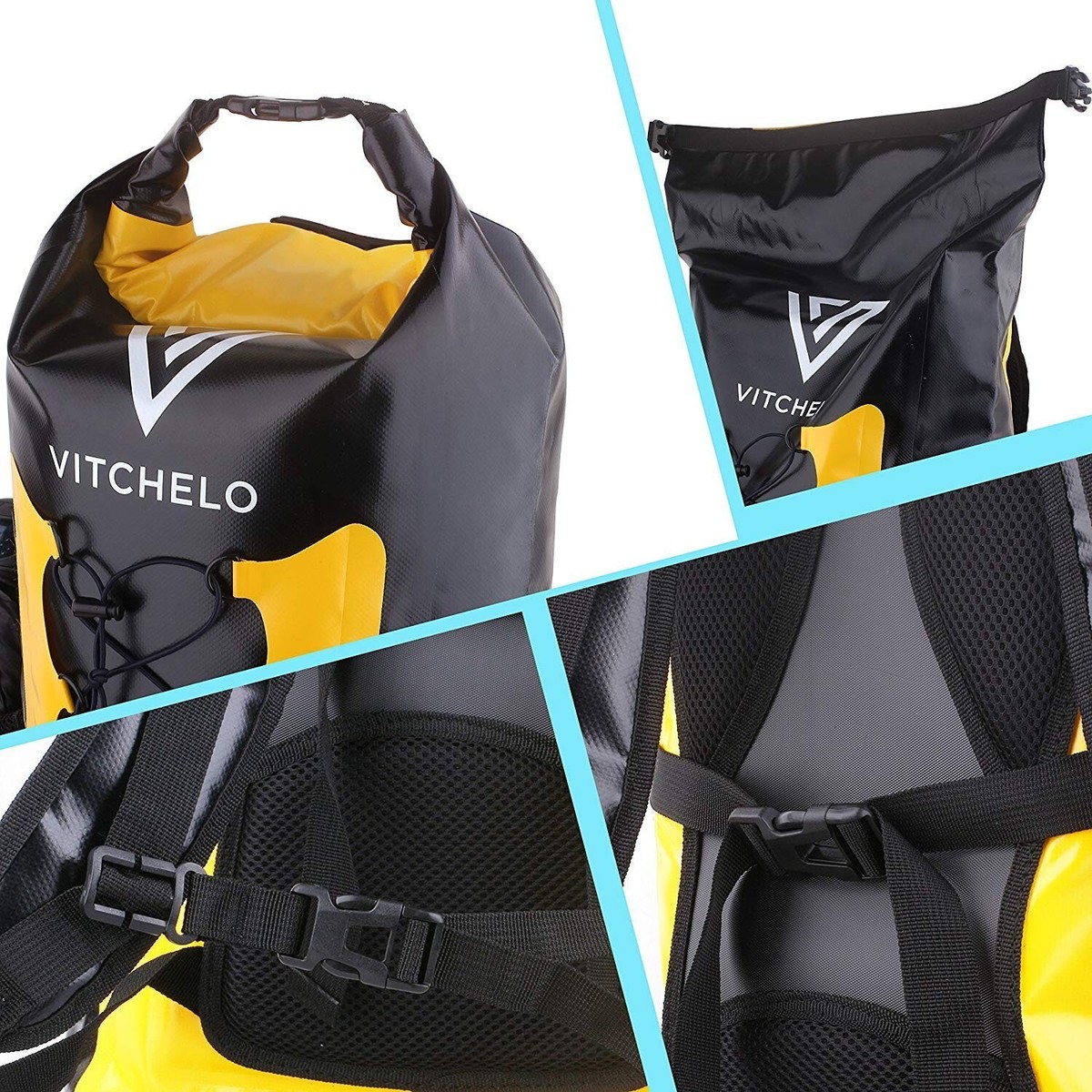 Vitchelo Waterproof Backpack for Women Men 30L Floating