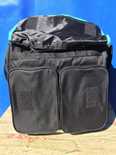 Tupperware Consultant Bag Large Tote Black & Green - NEW NEVER USED ! - Picture 2 of 11