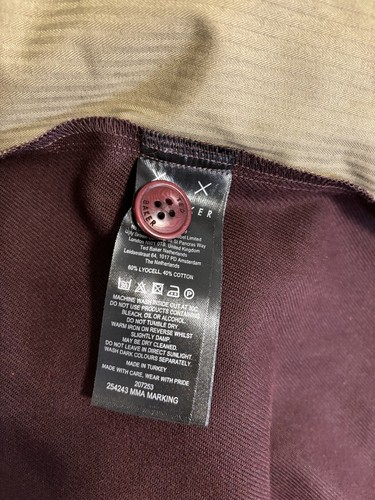 Ted Baker Mens Hooded Shacket/ Field Jacket /Overshirt Sz 4/M NWT $250 Dark Red - Picture 7 of 12