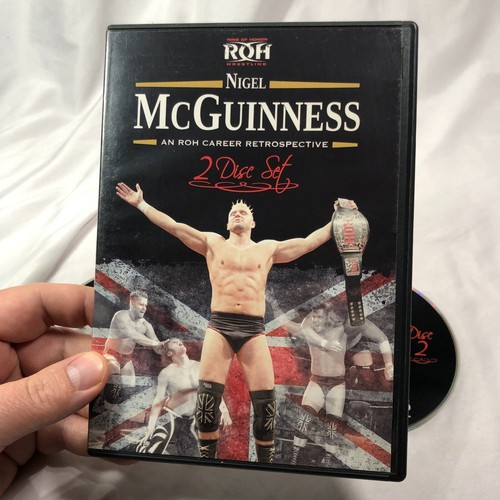 ROH Nigel McGuinness Career Retrospective DVD Ring Of Honor FAST FREE SHIPPING - Picture 2 of 4