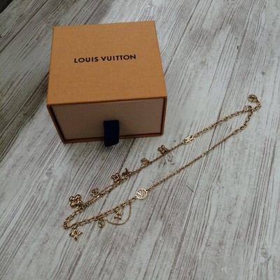 Louis Vuitton M64855 Collier Blooming Gold Monogram Flower Motif 