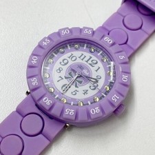 Flik Flak made by Swatch PRETTY LILAC ZFCSP049 34mm new battery