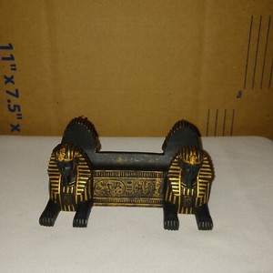 Egyptians 4 Sphinx Headed Display Stand.