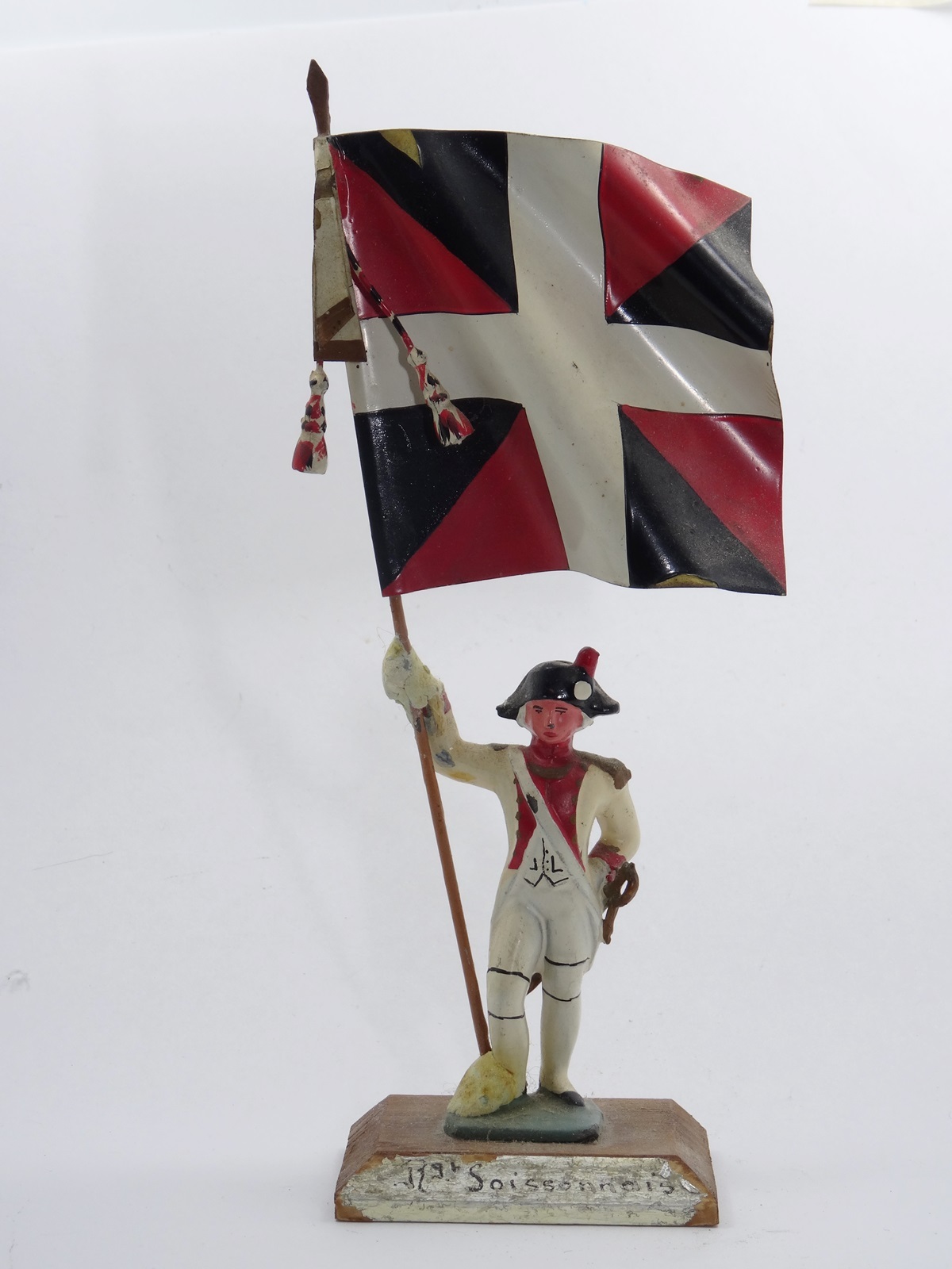 Figurine Guy Renaud – Porte-drapeau De Bonchamps, Soldat Infanterie Française 1:32