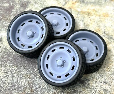 1/24 Scale:  24-Inch  US Mags Scottsdale  Wheels And Tires; Resin;1/25