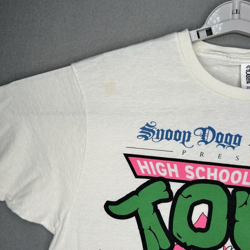 Snoop Dogg Wiz Khalifa High School Reunion TMNT Tour Shirt L Concert Hip Hop Rap - Picture 3 of 9
