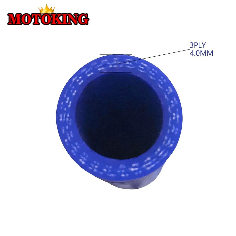 Blue Silicone Radiator Hose for Yamaha YZ250F 01-2005 2004 2003 WR250F 2001-2006 Foto 3 de 4