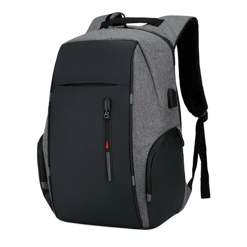 17" Oxford Anti-Diebstahl Laptop Rucksack Reise Business Schule Buchtasche mit USB-Anschluss - Bild 14 von 44