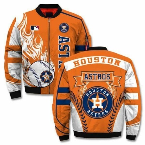 HOUSTON ASTROS Men's Lightweight Bomber 