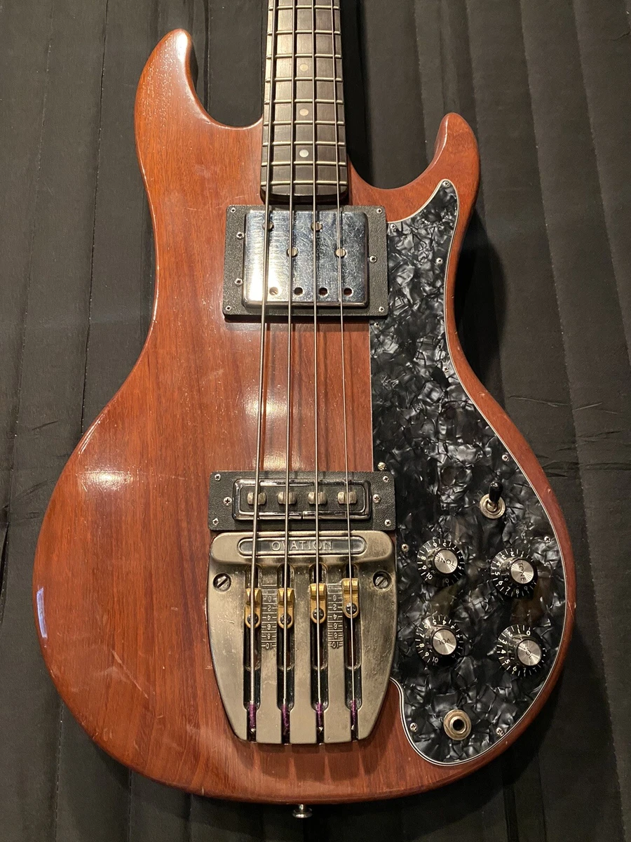 Ovation bass guitar deals
