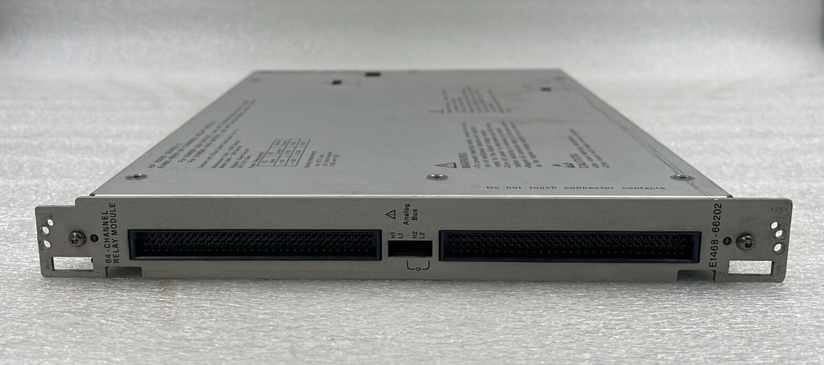 HP 75000 Series-C E1468-66201 64-Channel Relay Module E1469A | eBay