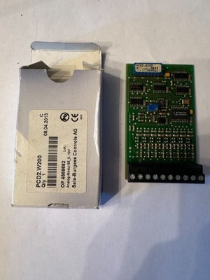 NEW SAIA BURGESS PCD2.W200 PCD2W200 ANALOG CONTROLLER