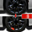 thumbnail 2  - 6pcs Reflective Car Wheel Rim Vinyl Decal Sticker Car Accessories For 16&#034;-21&#034;