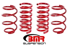 For 2015-2024 Mustang BMR Performance Lowering Springs Set Of 4 Red MUST HAVE