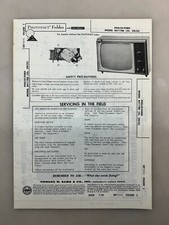Philco B411TBE Service Manual Sams Photofact Free Shipping
