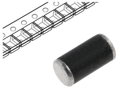 5X TMMDB3 Diac 2A MiniMELF 28-36V SMD Rolle,Band STMicroelectronics