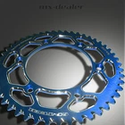 GP-TECH Factory Sprocket Sprocket Blue 49Z Kawasaki KX KXF KX-F 125 250 450