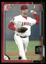 2015 Bowman Prospects Asia Black-Red BP46 Tyler DeLoach Angels