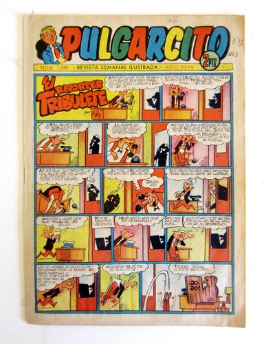 7 "Pulgarcito" Golden Age Spanish Comic Books - Extremely Rare - 1940s-1950s - Picture 2 of 5