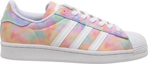 Adidas Tie Dye Superstar Colorful Sneakers Shoes Casual Women's Size 7 |  eBay