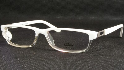 s. Oliver 1644 2 White /Clear UNIQUE RARE EYEGLASSES GLASSES 51-14-137mm Germany