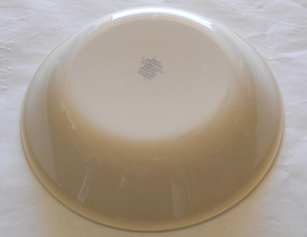 NR MINT Corelle 20oz SANDSTONE PASTA BOWL Beige Shallow 8.5" Coupe