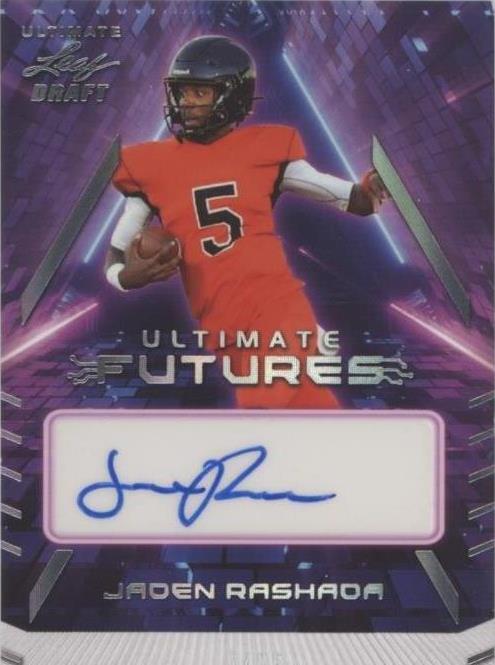 2022 Leaf Ultimate Draft Jaden Rashada #UF-JR2 - 1 of 2
