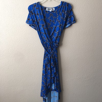 vicky tiel wrap dress