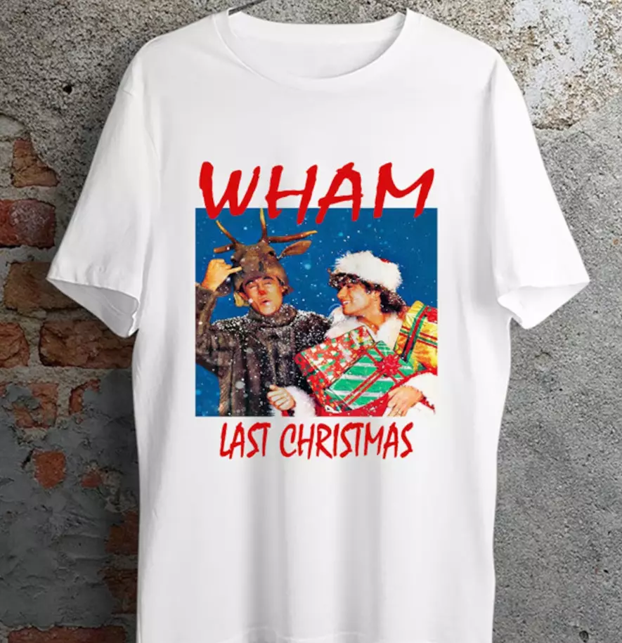 George michael christmas t shirt deals
