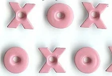 Valentine PINK XO 3/16" EYELETS Romance Love Scrapbooking Card Making Stamping