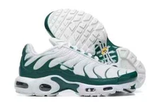 A-i-r Max Plus TN White Green Air Cushioned Sports Men's Size US 7-11