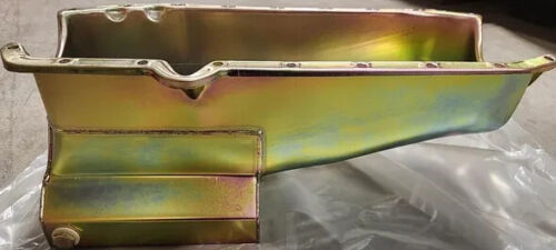 SBC OIL PAN 80-85 PASS SIDE DIPSTICK 2PC RMS 7QT OIL CAPACTIY 9731-Z CLEARANCE