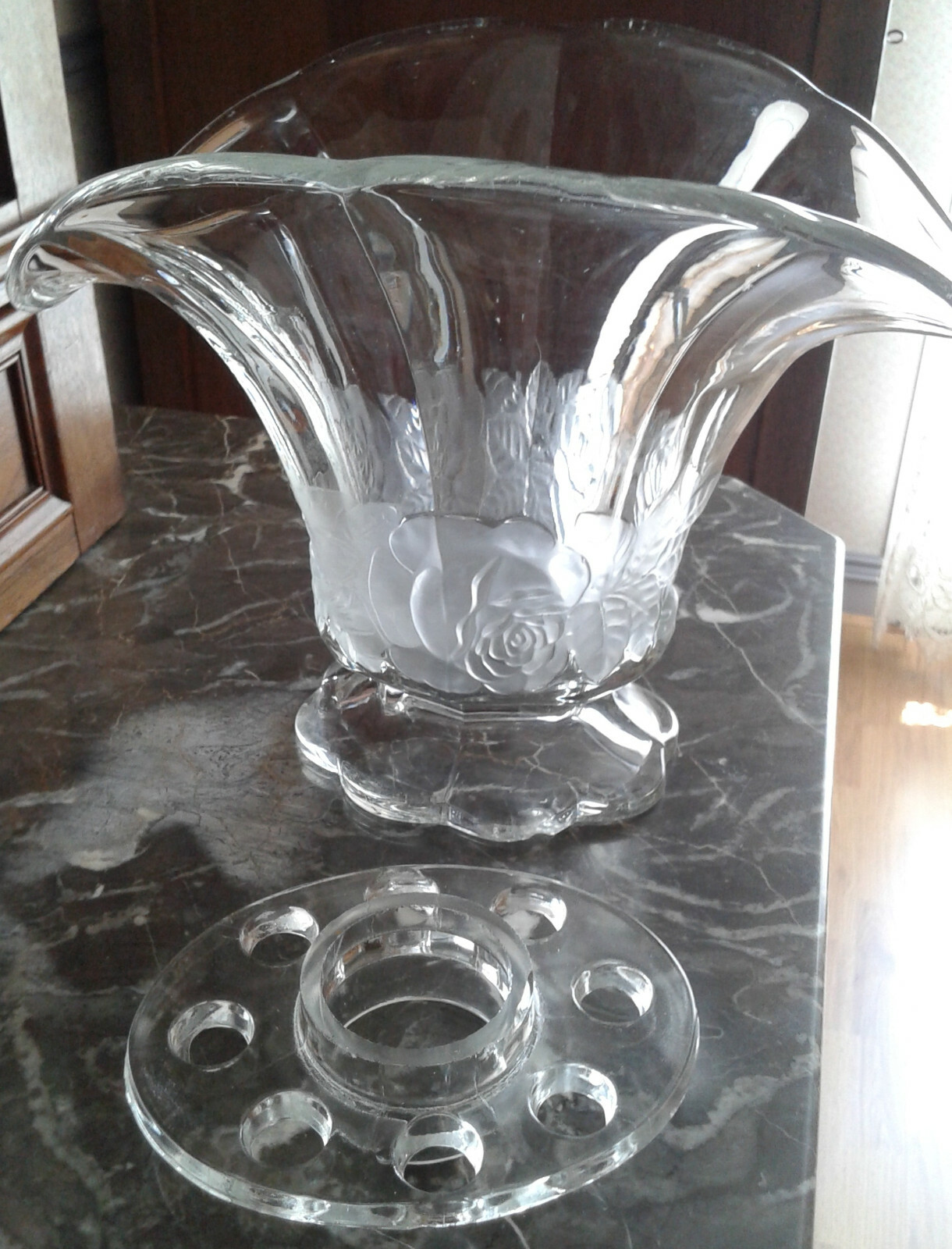 Grand VASE centre de table Art Déco Design eBay