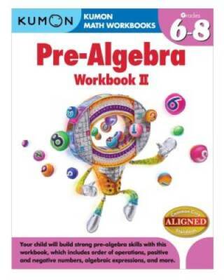 Kumon Pre-Algebra Workbook II (Kumon Math Workbooks) - Paperback - GOOD