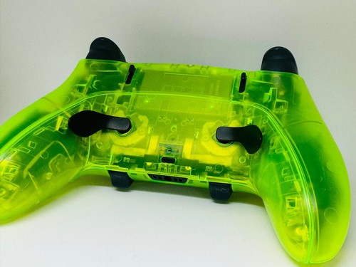 Sony PlayStation DualSense Edge Wireless Controller - CUSTOM CLEAR GREEN COLOUR! - Picture 2 of 14