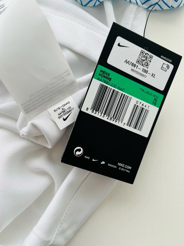 CAMISETA / SHIRT / TRIKOT SLOVAKIA AWAY 2022 XL 100% AUTHENTIC NIKE CD0735-100 - Imagen 3 de 4