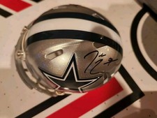 DeMarcus Lawrence Signed Dallas Cowboys Speed Mini Football Helmet (JSA)