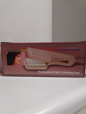 Plancha prensadora de cabello profesional vintage Vidal Sassoon NOS IOB SEE