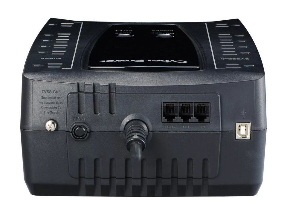 CyberPower AVR Series AVRG750U 750 VA 450 Watts 12 Outlets UPS - Image 3 of 4