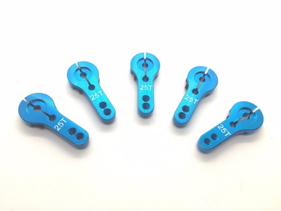 5 Stück 25T Metall RC Servo Arm Horn für Futaba Savox Xcore HSP Power (US-VERKAUF VERSAND)