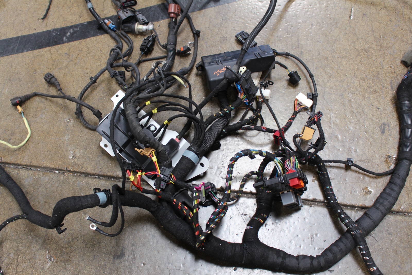 Lamborghini Gallardo Spyder, Main Body Wire Harness, Dmg, Used, P/N 407971140M